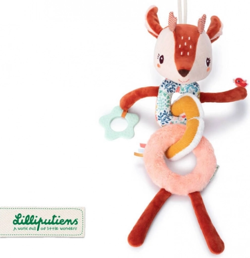 lilliputiens aktívny senzorický reťaz na kočík srnka stella 6 m+