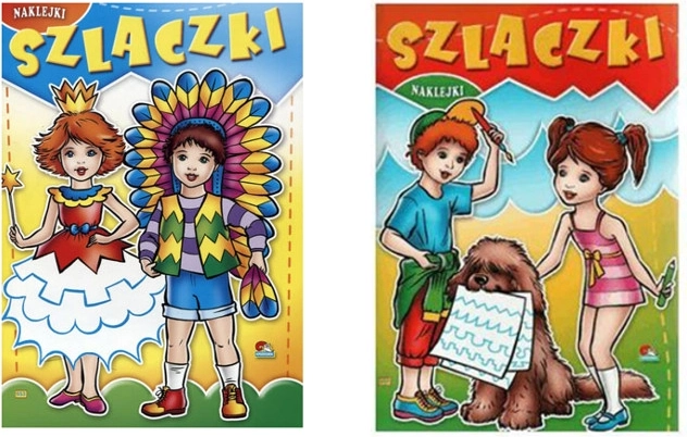 Omaľovánka so vzormi a samolepkami