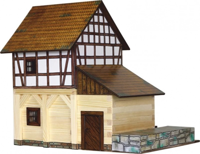 Trámový vodný mlyn - drevená stavebnica