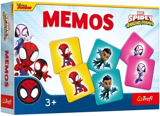 Papierové pexeso SPIDEY A JEHO ÚŽASNÍ PRIATELIA, 30 dielikov
