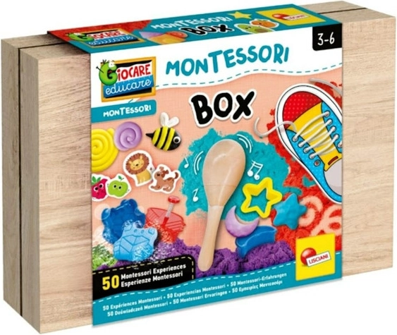 Montessori box: 50 aktivít na rozvoj detskej kreativity a zmyslov