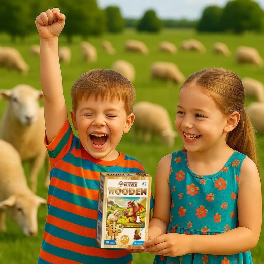 Drevené dieliky s hladkými hranami