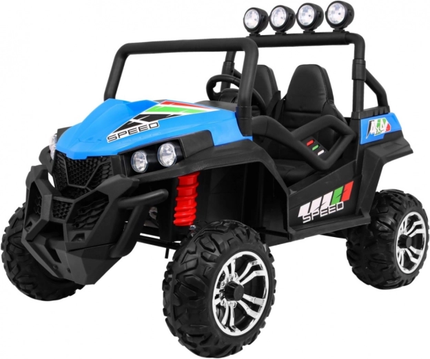 Detské elektrické auto Grand Buggy s pohonom 4x4 a LED svetlami