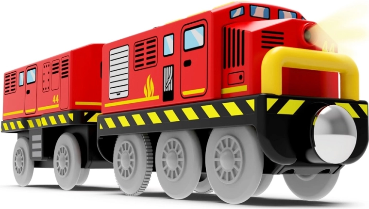 2Kids Toys elektrický posunovací vlak červený