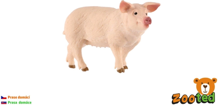 Figúrka domáceho prasaťa 10 cm