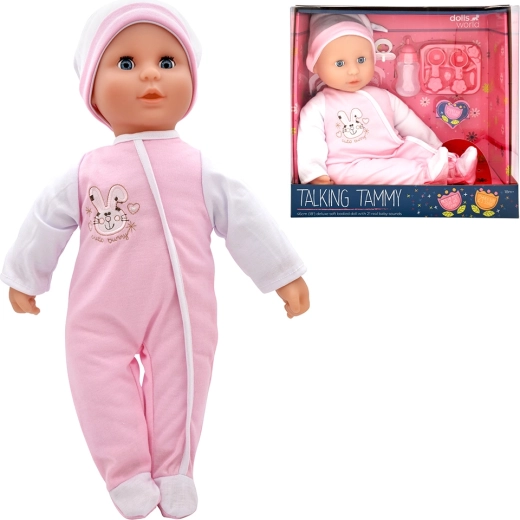 Dolls World hovoriace bábätko Tammy 46 cm