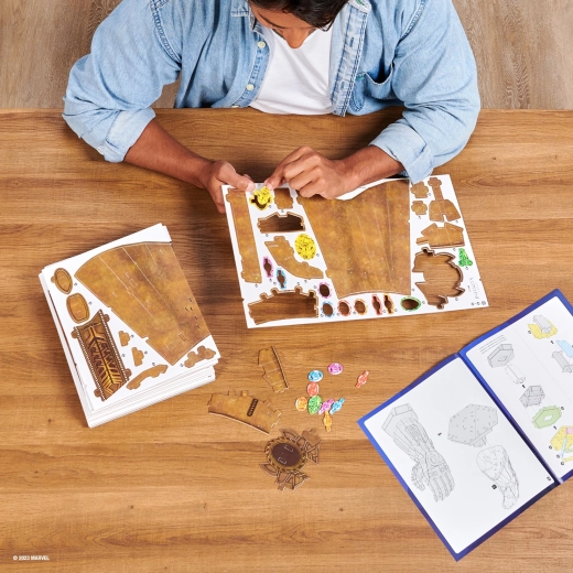 Predsekané diely pre jednoduché skladanie