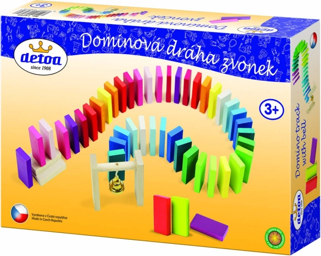 Detoa dominová dráha so zvončekom