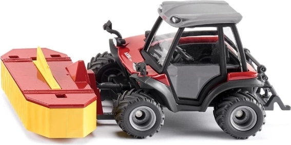 Siku AEBI TerraTrac TT211 model 1:32 s predným žacím ústrojenstvom