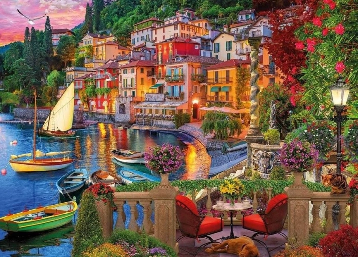 Puzzle Comské jazero 1000 dielikov GIBSONS
