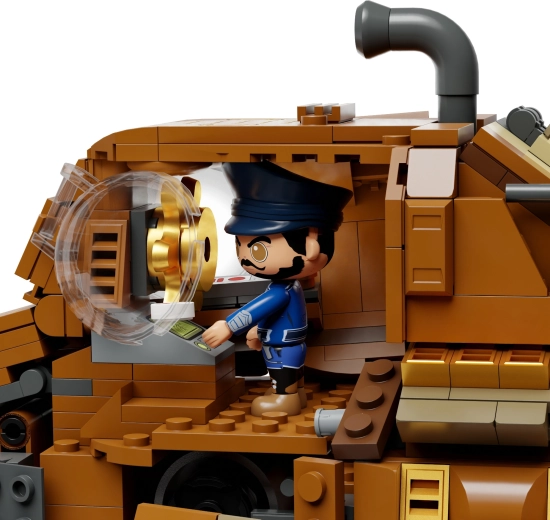 Pohyblivá vrtuľa a mechanické detaily