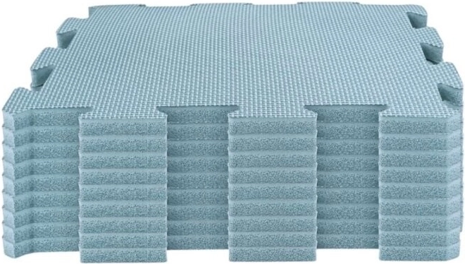 Nido nido penová hracia podložka puzzle dusty blue (9 dielov)