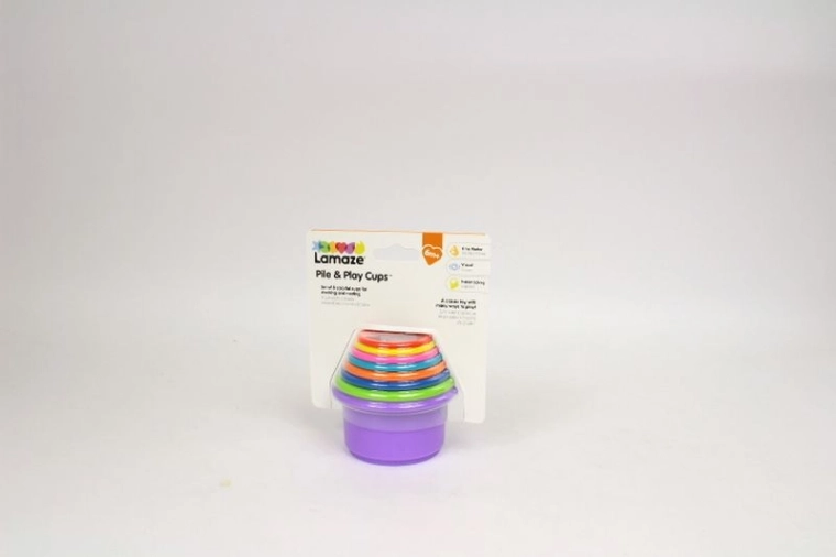 TOMY Lamaze stohovacie tégliky – veža (8 ks)