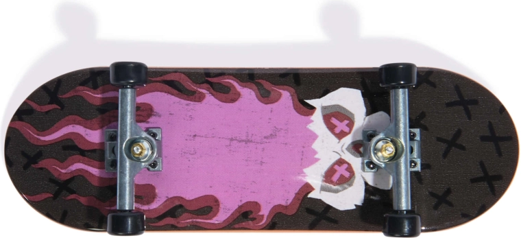 Realistická mini skateboardová doska