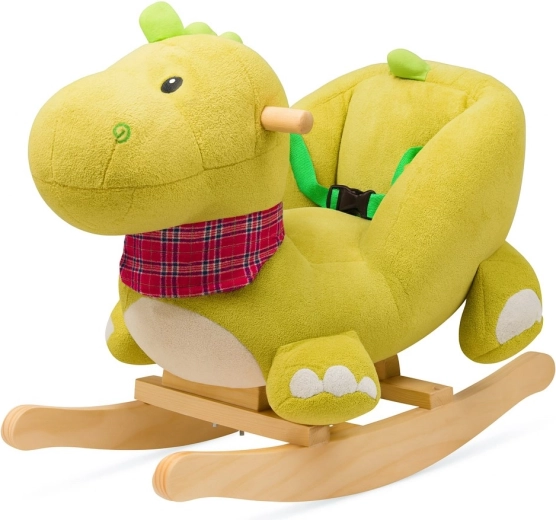 Hojdací plyšový dinosaurus s melódiou Baby Mix