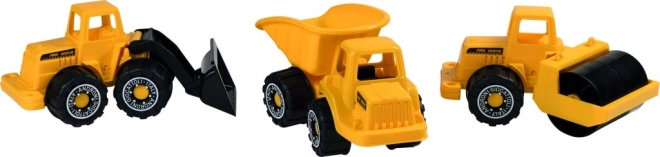 Plastové stavebné auto na piesok pre deti