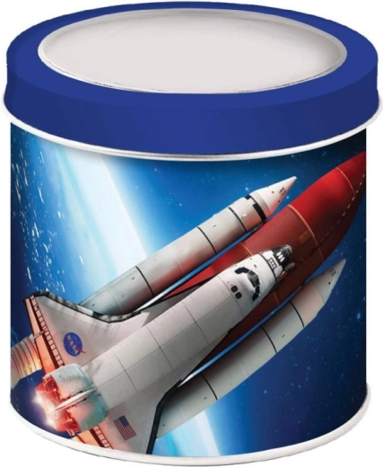 Analógové hodinky v plechovej dóze Diakakis NASA