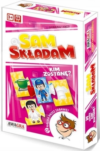 Kým budem? vzdelávacie skladanie – spoločenská hra o povolaniach