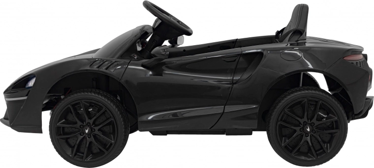 Detské elektrické auto McLaren Artura 4x4 s diaľkovým ovládaním a LED – čierna