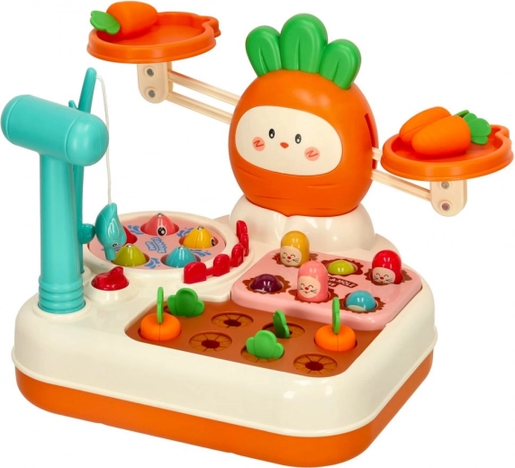 Senzorická multifunkčná hračka 4v1 pre deti