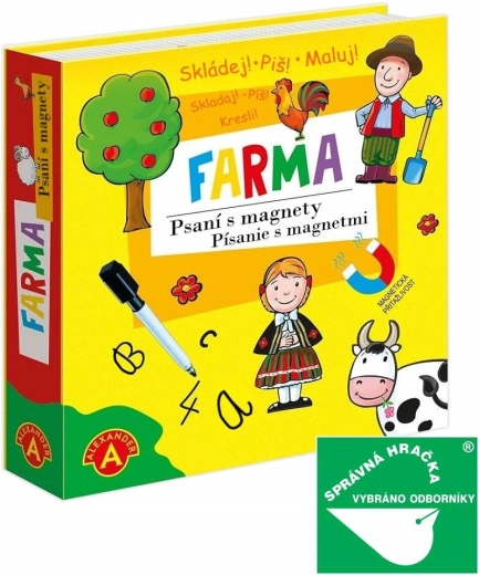 Alexander písanie s magnetmi Farma