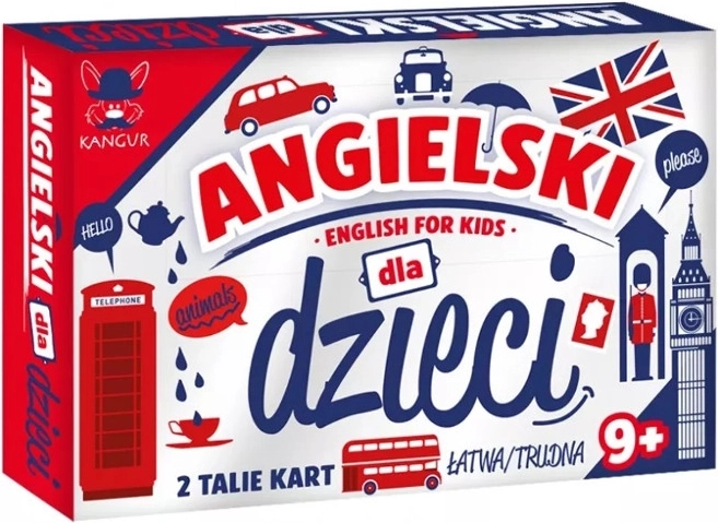 Angličtina pre deti 9+ – vzdelávacia kartová hra