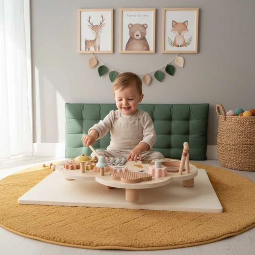 Stabilná konštrukcia pre bezpečnú hru