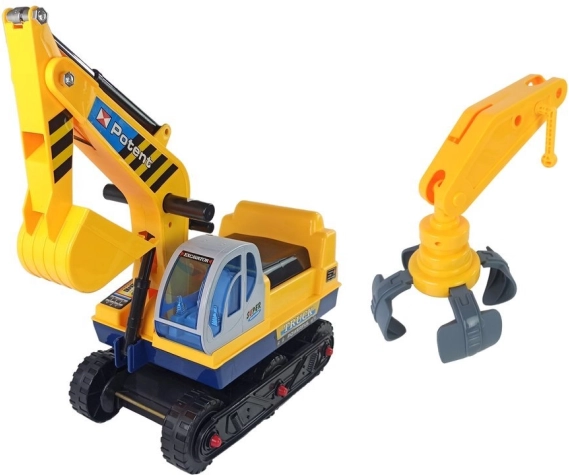 Grabber Rider s pohyblivým ramenom žltý