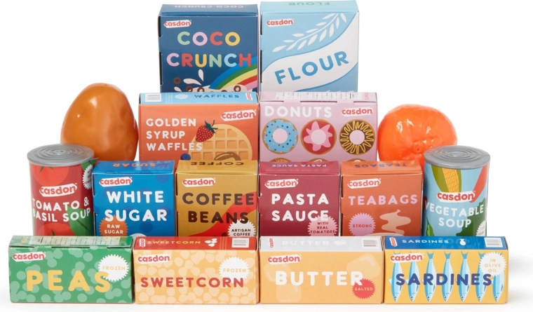 Bohatá sada potravín pre realistickú hru