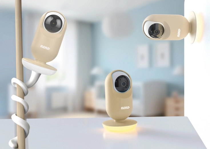 Otočná kamera ovládaná z prijímača a 4× zoom
