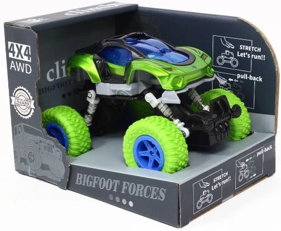 Kovové autíčko 4×4 s odpružením