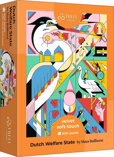 Trefl puzzle Velvet Soft Touch: Holandsko – štát blahobytu, 500 dielikov