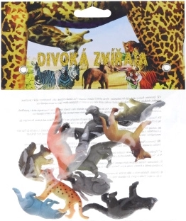 Lesné zvieratká – sada 10 plastových figúrok