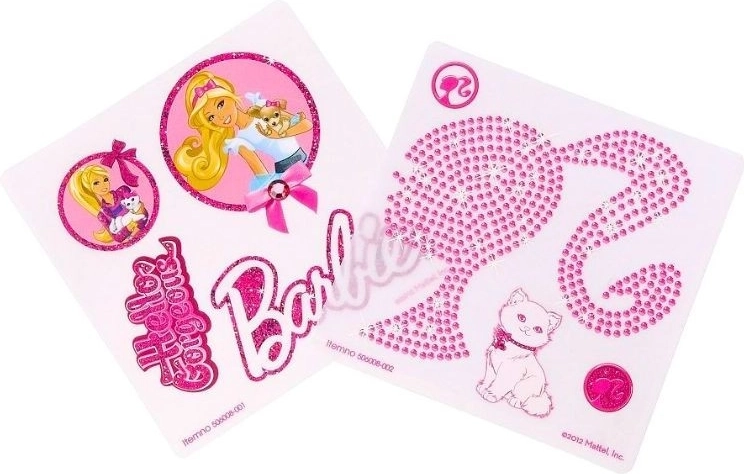 Totum Barbie nažehľovacie obrázky – 2 hárky
