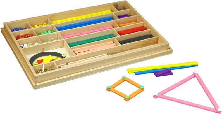 Moyo Montessori geometrický skladací materiál