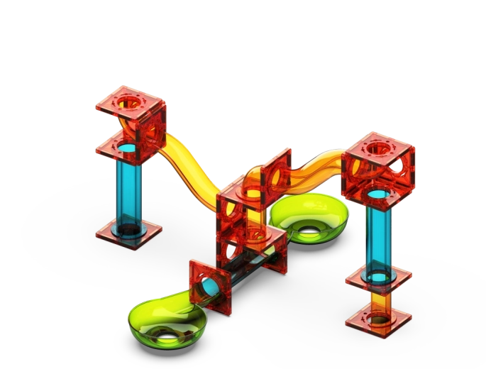 Priesvitné farebné diely pre názornú zábavu