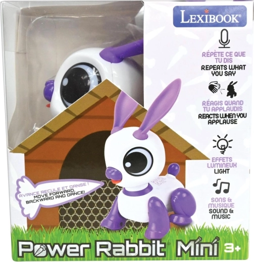 Interaktívny mini robotický králik Lexibook