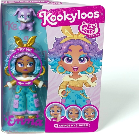 3 výrazy tváre na jedno kliknutie