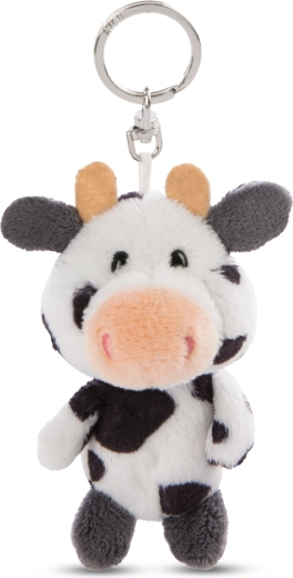 Plyšová kľúčenka kravička NICI Cowluna 10 cm – rada Green