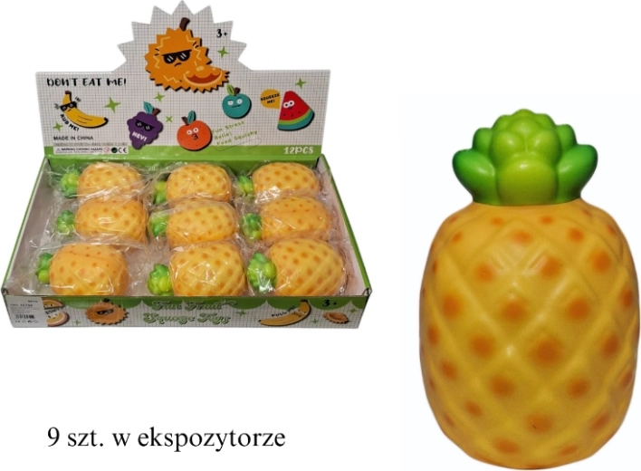 Antistresový mačkací ananás - 1 kus