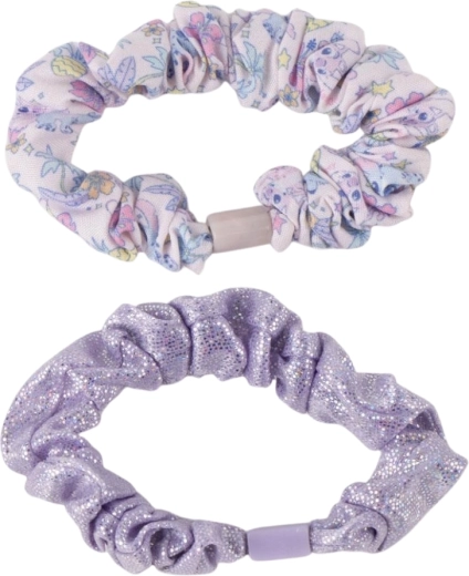 Látkové scrunchies na šetrné stiahnutie vlasov