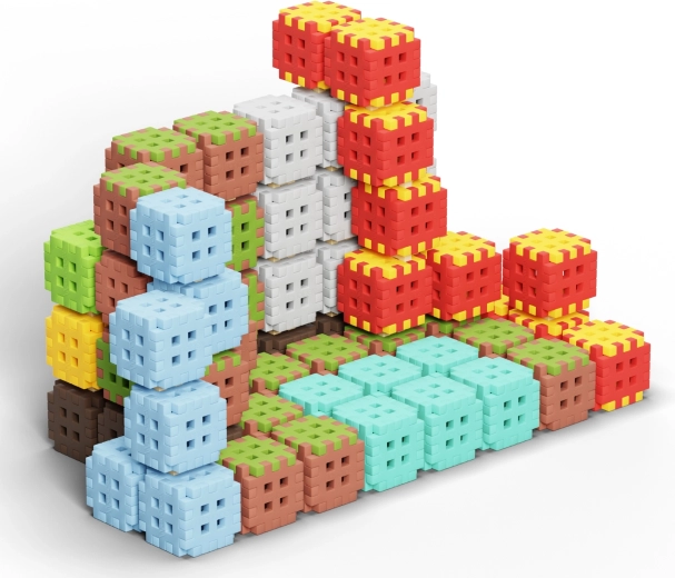 Jednoduché spájanie, jemný materiál, bezpečná hra