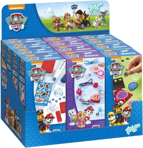 Mini sada náramky, magnetky a nálepky – paw patrol
