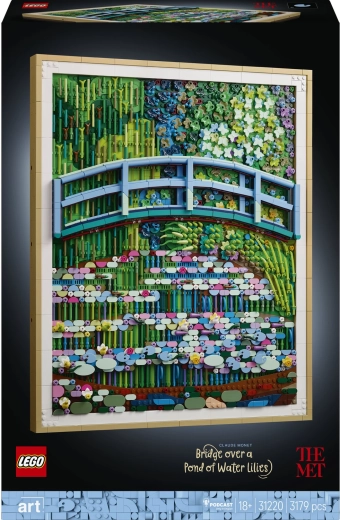 LEGO Art Claude Monet – Most nad jazierkom s leknami