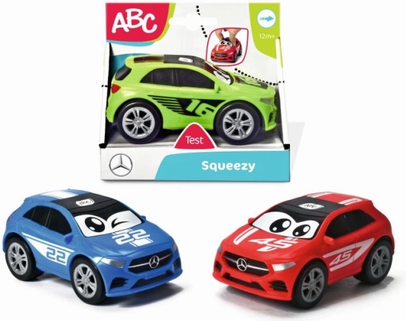 Stláčacie autíčko MERCEDES ABC, 11 cm – 3 farby