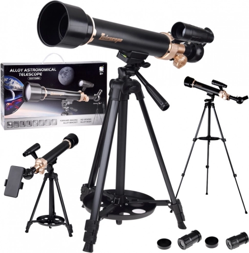 Astronomický teleskop 30x/60x 500 mm so statívom a príslušenstvom