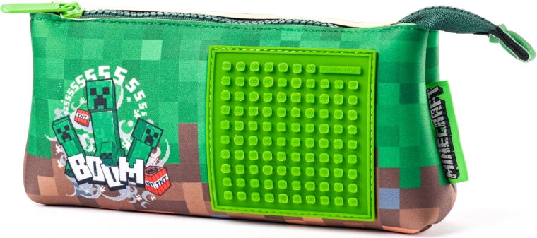 PIXIE CREW Minecraft veľké puzdro Creeper