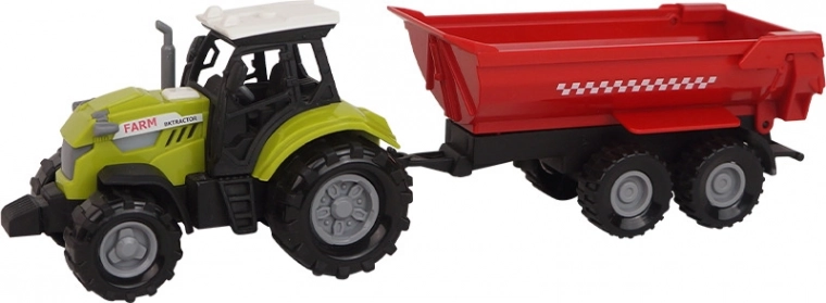 FARM SERVICE traktor s valníkom so zvukmi a svetlami
