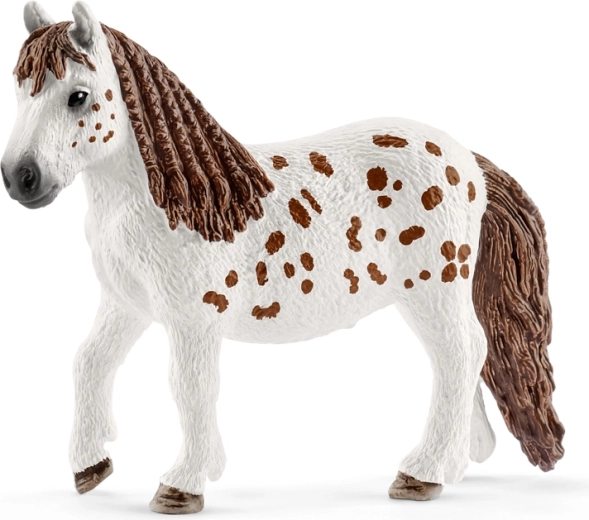 Shetlandská pony Spotty s prepracovanými detailmi