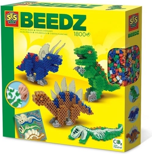 Ses Creative Beedz zažehľovacie korálky dinosaury 3D